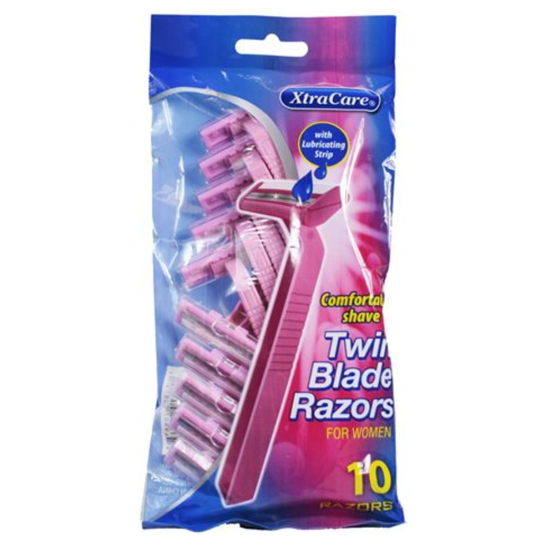 Womens Twin Blade Razors 10pk - Milestone Chemicals Australia Pty Ltd