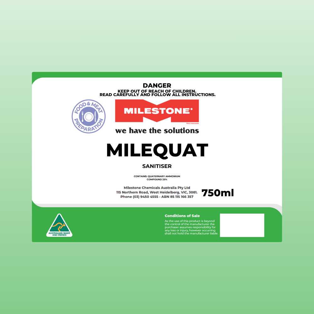 Milstool Label MILEQUAT (Label Only) - Milestone Chemicals Australia Pty Ltd