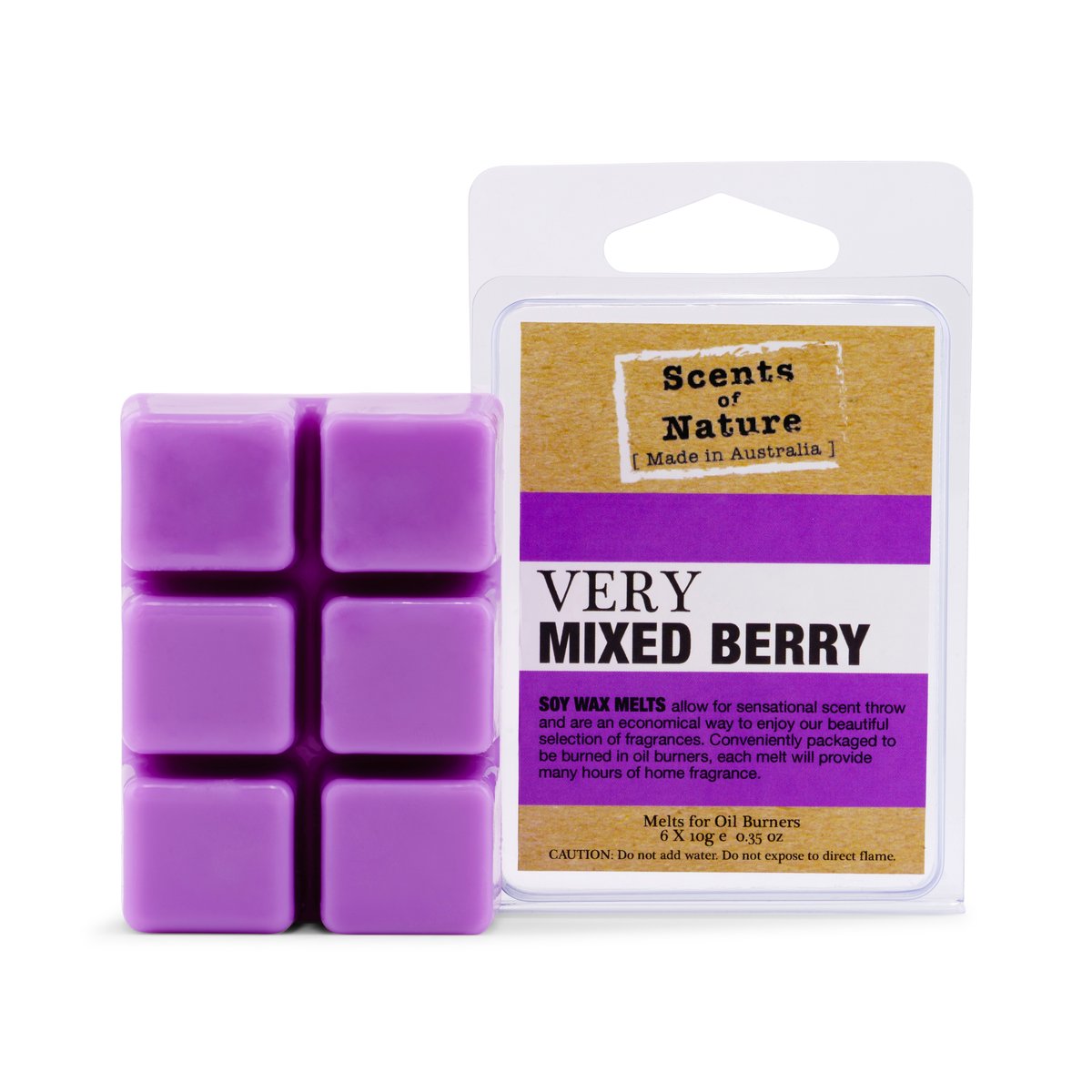 Very Mixed Berry Square Soy Wax Melts 6pk - Milestone Chemicals ...