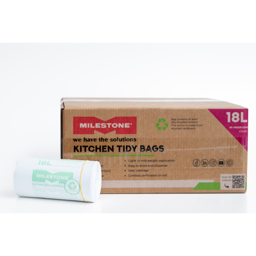 Kitchen Tidy Bags 18L - Milestone Chemicals Australia Pty Ltd